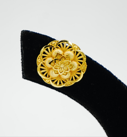 Golden Bloom Studs