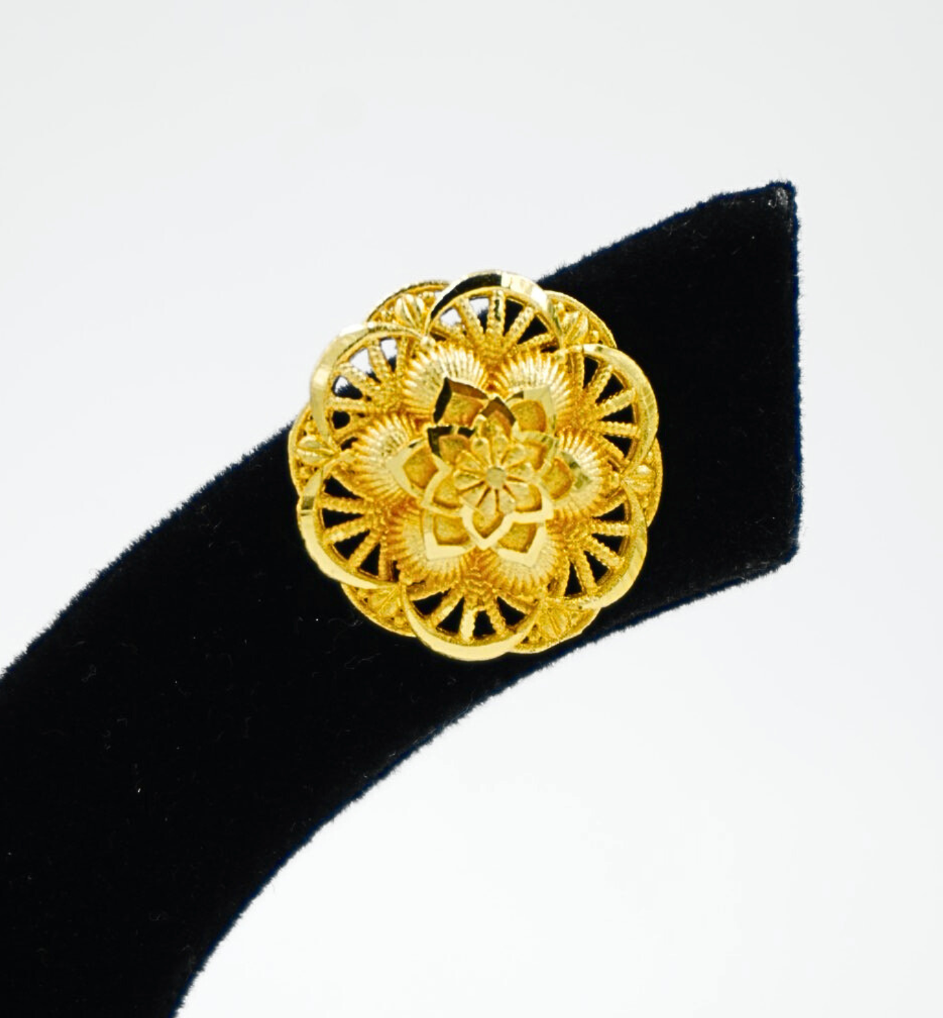 Golden Bloom Studs