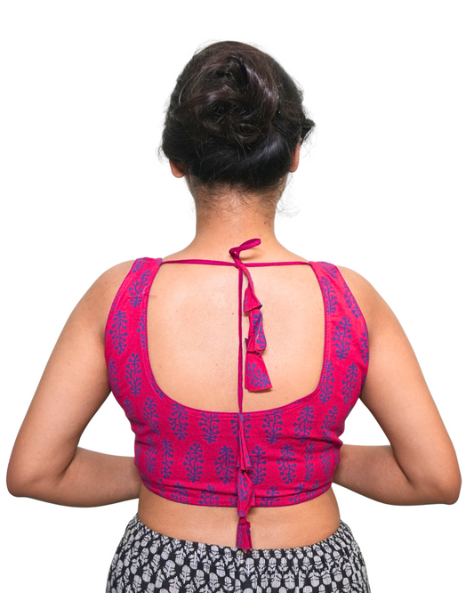 Ruby Princess Cut Sleeveless Blouse