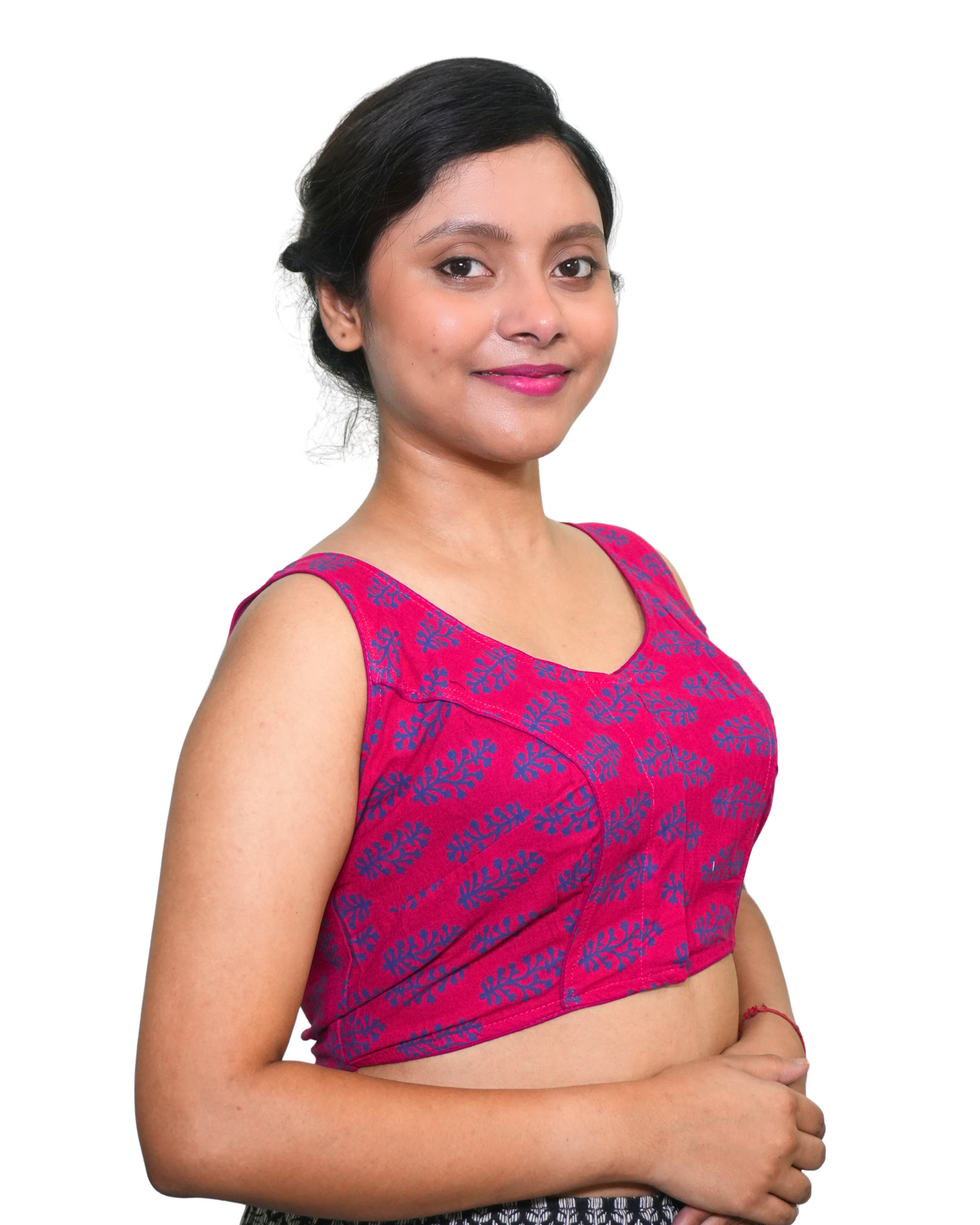 Ruby Princess Cut Sleeveless Blouse