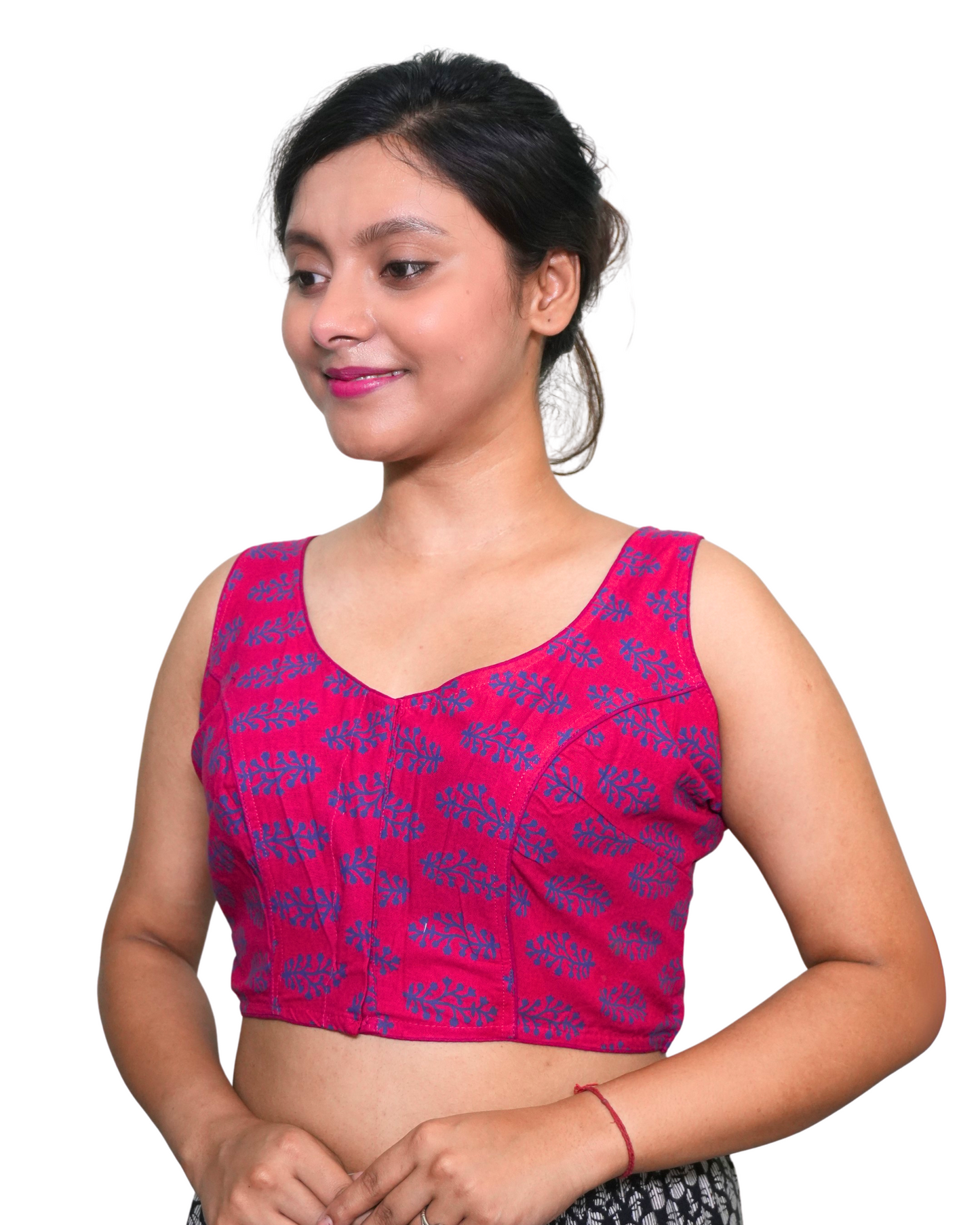 Ruby Princess Cut Sleeveless Blouse