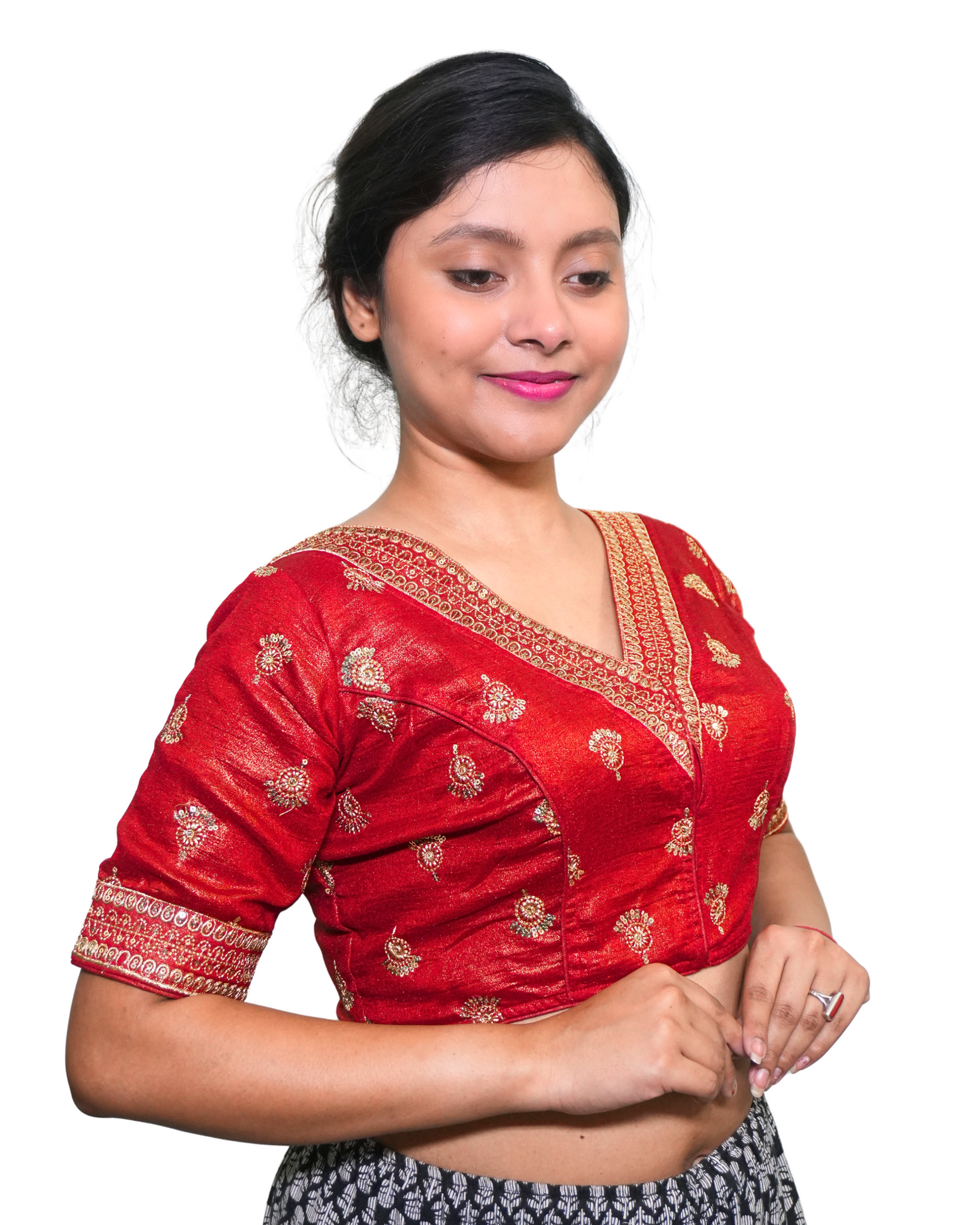 Lalima Zari Silk Blouse