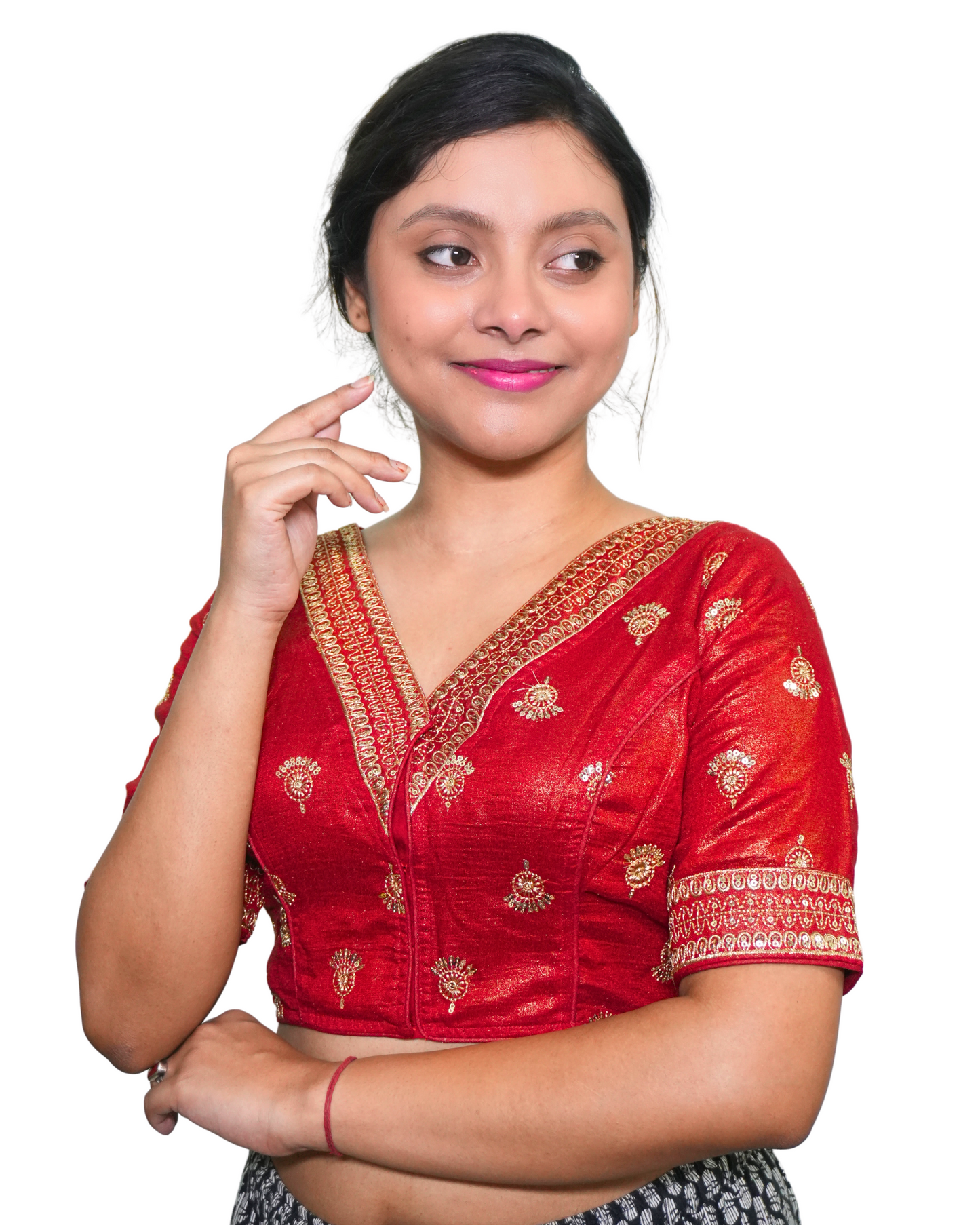 Lalima Zari Silk Blouse