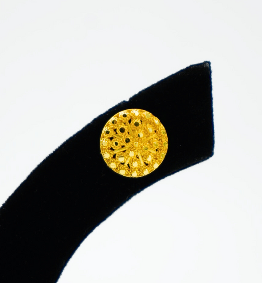 Golden Cosmos Studs