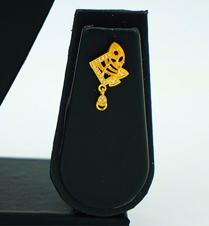 Golden Mirage Pendant Set