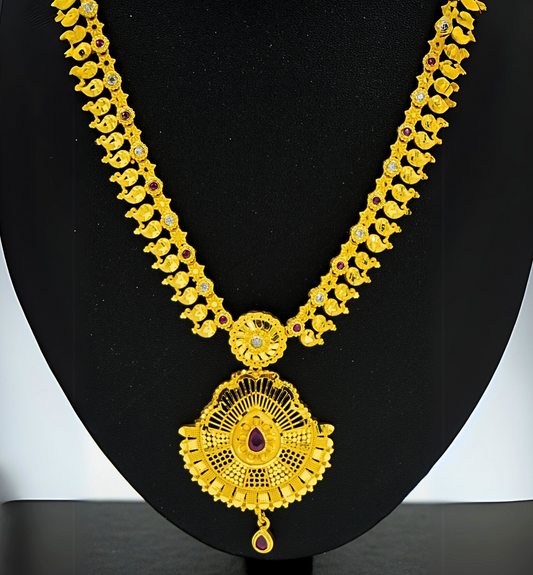 Royal Marigold Antique Pendant Set