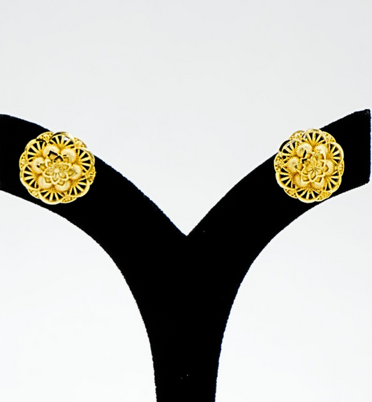 Golden Bloom Studs