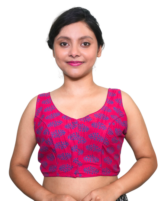 Ruby Princess Cut Sleeveless Blouse