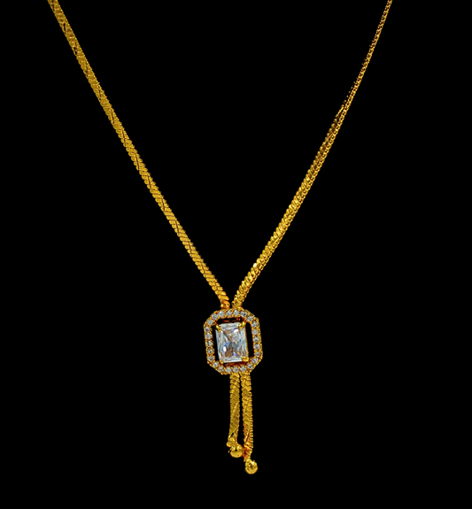 Golden Radiance Pendant Set